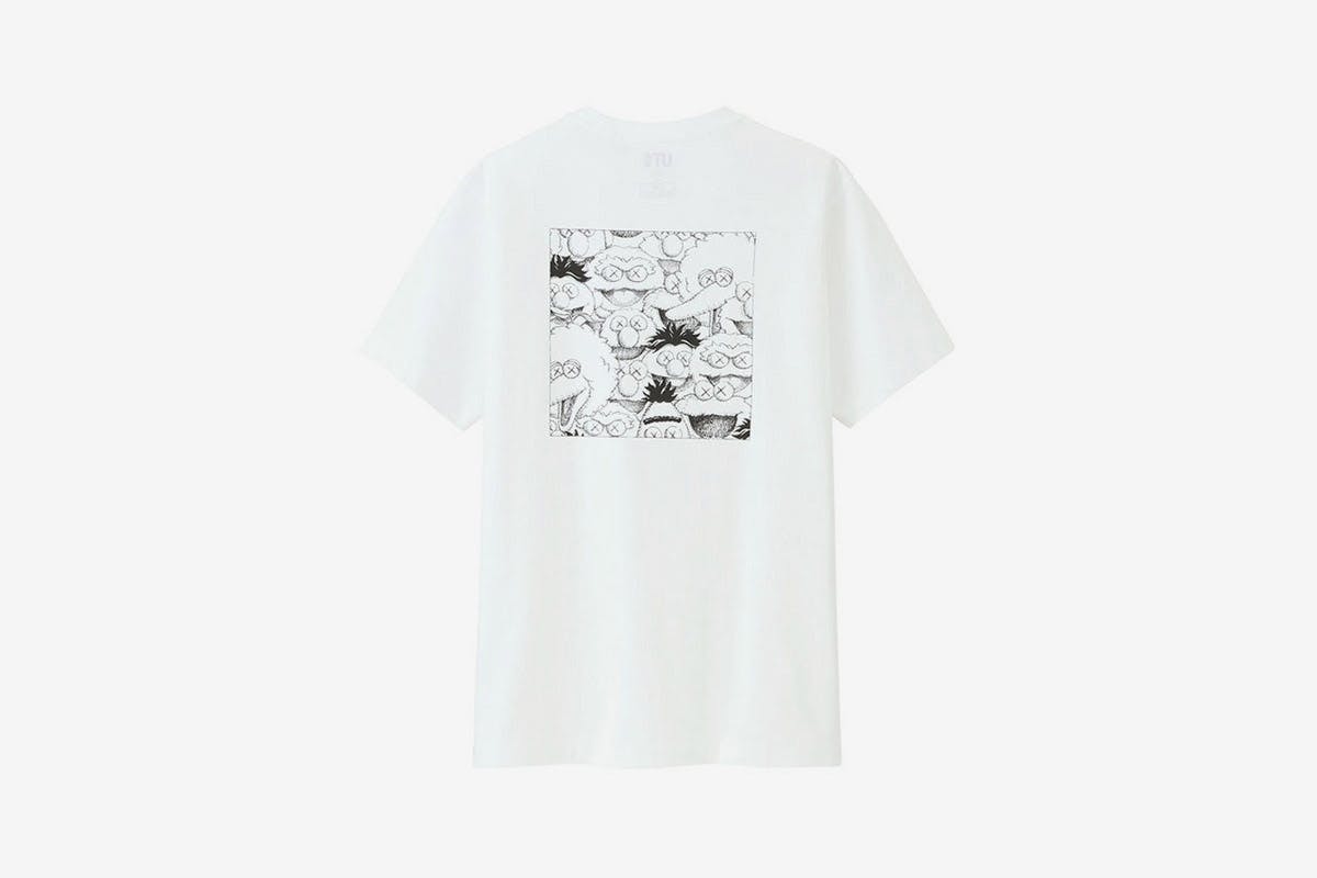 kaws sesame street shirt